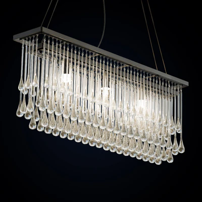 Ocher drizzle chandelier — Ver 1