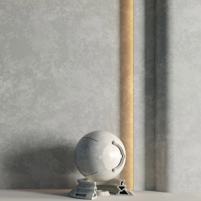 2 Mats | Decorative Plaster 03 | PBR | 4K — Скачать