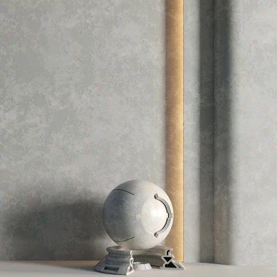 2 Mats | Decorative Plaster 03 | PBR | 4K — Вид 7