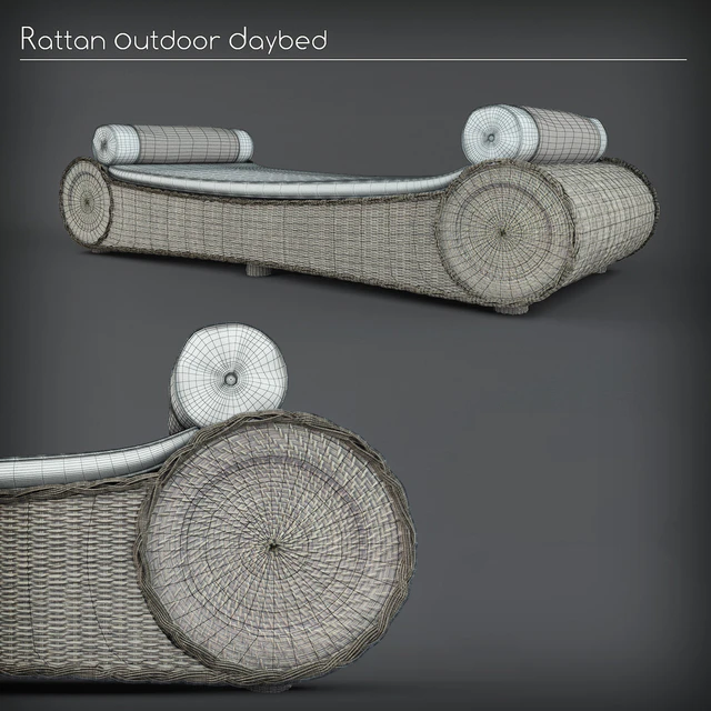 RATTAN OUTDOOR DAYBED — Скачать