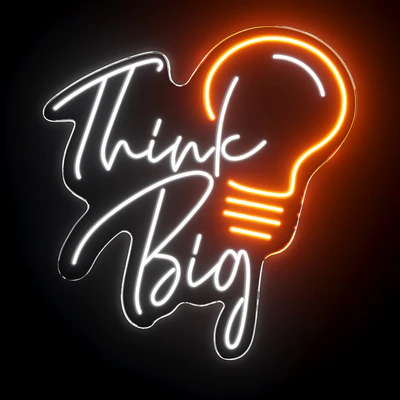 Think Big Neon Sign — Вид 4