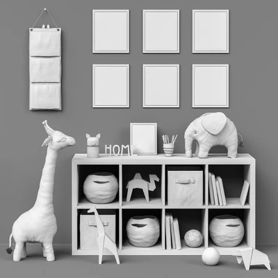 Toys and furniture SET 47 — Ver 3
