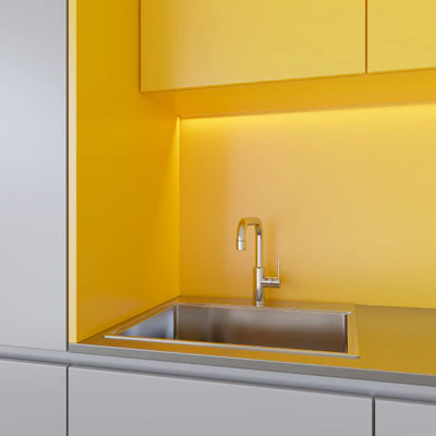 Yellow kitchen — Вид 4