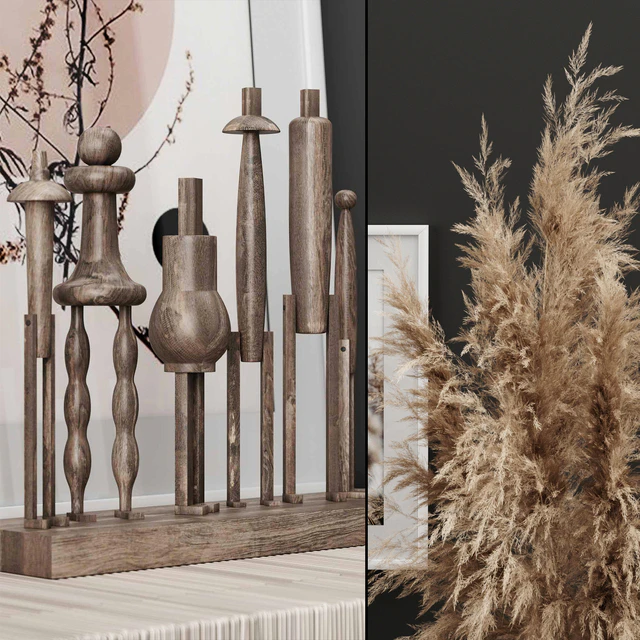 Decoration Set 02 pampas & Console — Скачать