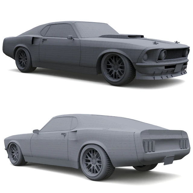 Ford Mustang Mach 1969 — Скачать