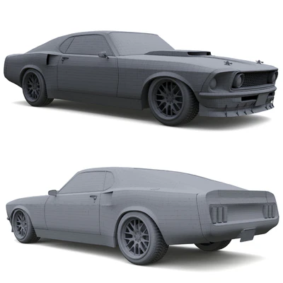 Ford Mustang Mach 1969 — Вид 5