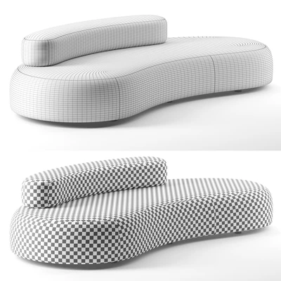 Bubble Rock sofa by Living Divani — Ver 2