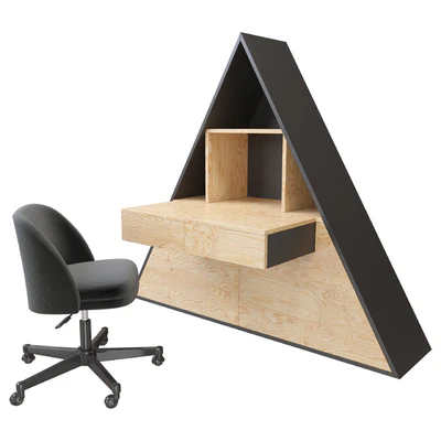 Childrens table and chair 05 — Ver 1
