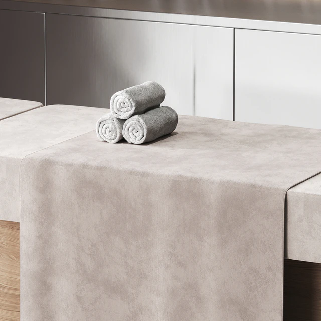 Modern spa with massage couch — Descargar