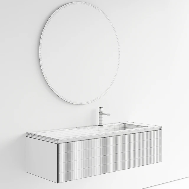 Antonio Lupi Design Binario Vanity Unit Set 1 — Descargar