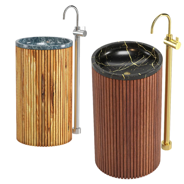 Wash Basin Set 02 — Скачать