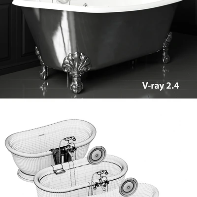 Devon &amp; Devon Bath set (vray, corona) — Ver 2