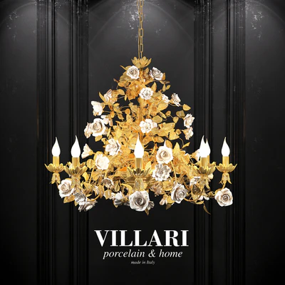 Люстра Villari ROSES CHANDELIER — Скачать