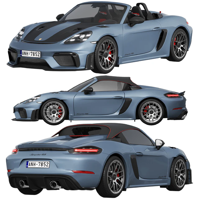 Porsche 718 Spyder RS 2024 — Скачать