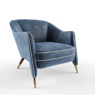 gio ponti unique armchair — Ver 2