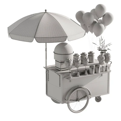Cotton candy cart — Вид 6
