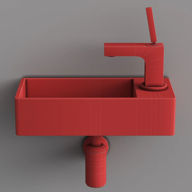 washbasin WeltWasser Aisbach &  faucet Hansgrohe Axor Citterio — Download