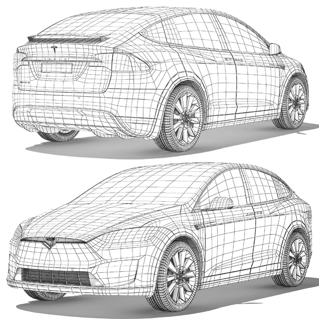 Tesla Model X 2021 — Descargar