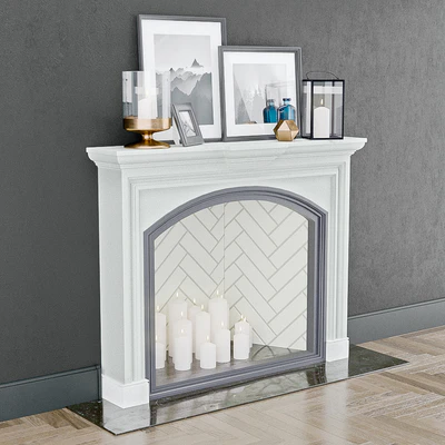 Fireplace with decor — Ver 3