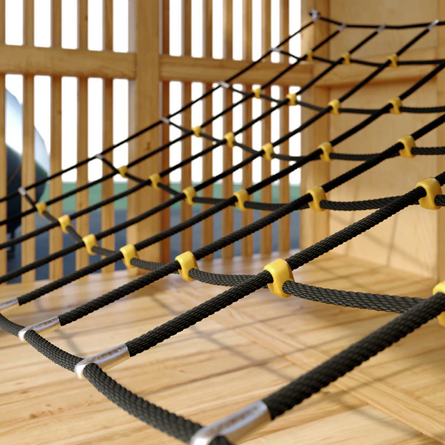Children's play complex Tower. Playground — Descargar