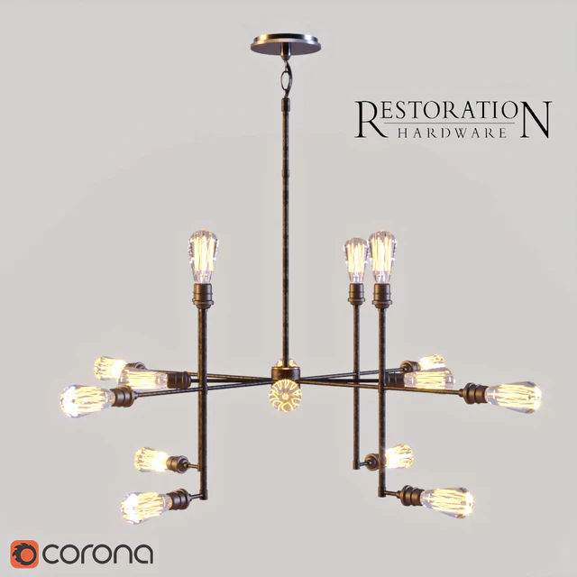 RH VARICK CHANDELIER 43 — Descargar