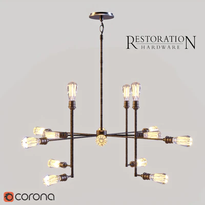 RH VARICK CHANDELIER 43 — Ver 1
