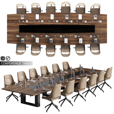 conference table 04 — Вид 1