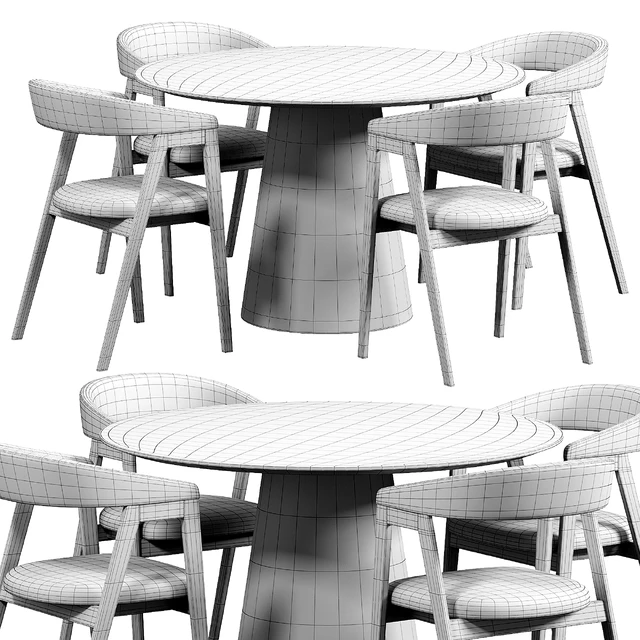 Trevor Chair, Laurie Kitchen table — Скачать