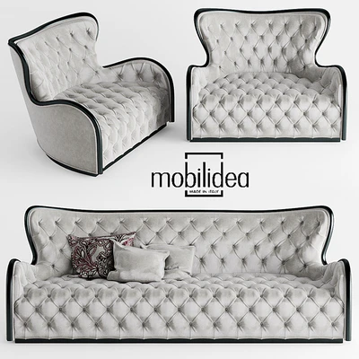 Диван и кресло mobilidea MARGOT DIVANO — Вид 1