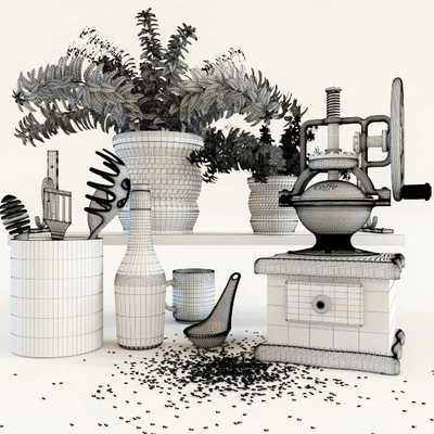kitchen set 01 — Вид 3