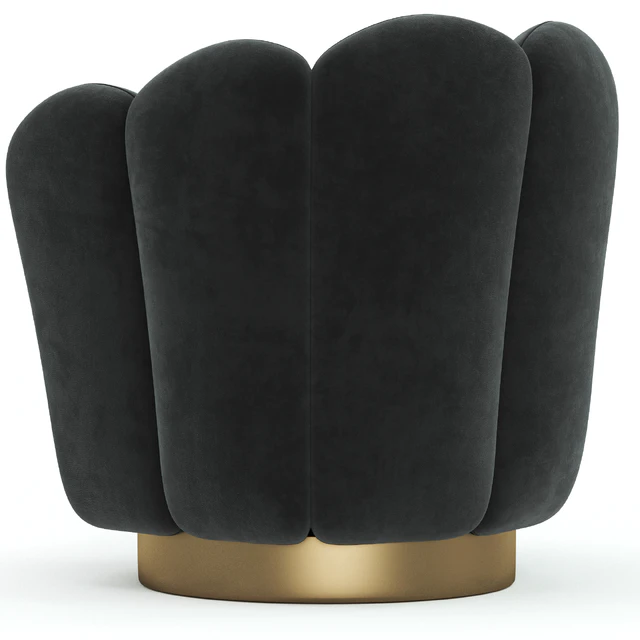 Swivel armchair Mirage Savona Nude — Descargar