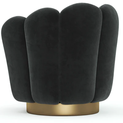 Swivel armchair Mirage Savona Nude — Ver 7