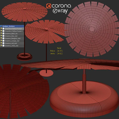 Ensombra Folding Parasol — Вид 5