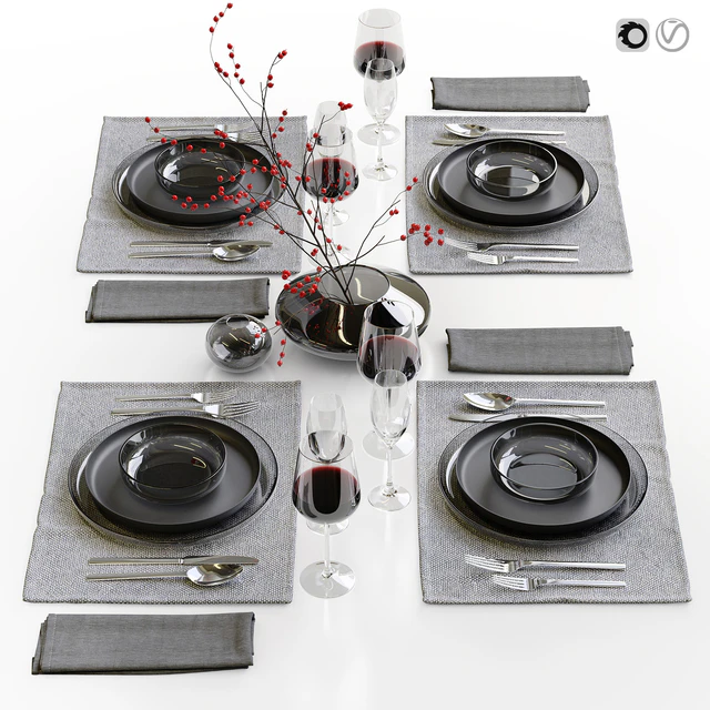 Сервировка стола / Table setting 42 — Скачать