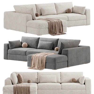 Bumper Sectional Sofa — View 1