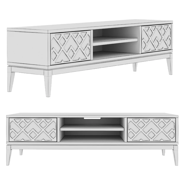 Dantone Home 2-drawer Austin TV Stand — Descargar