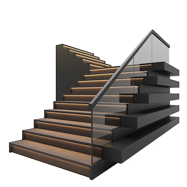 Staircase with light — Descargar