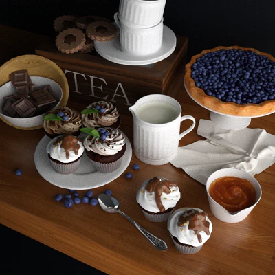 Chocolate set — Ver 3