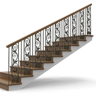 wooden stairs 003 — Вид 1