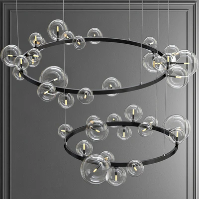 Design ring chandelier IONA Chandelier — Ver 4