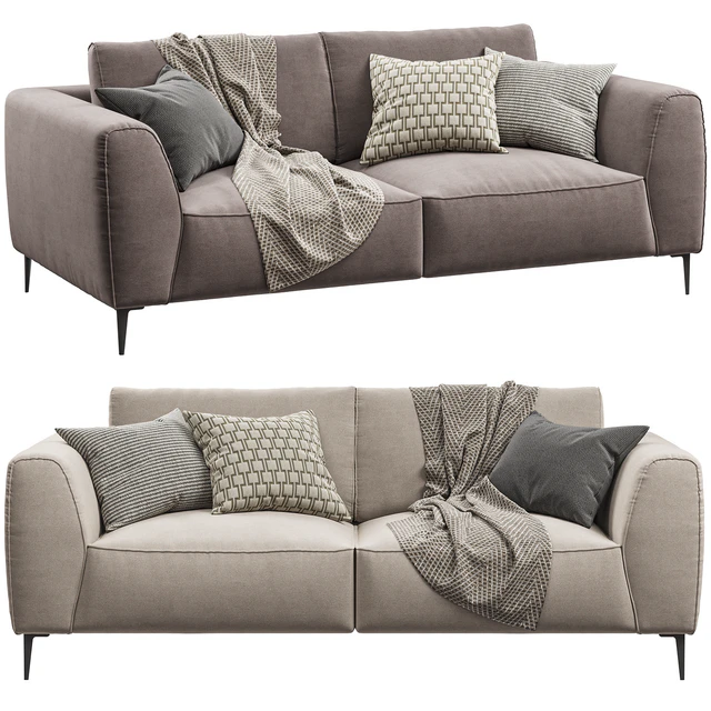 Chateau dAx - Dudy (2-seat fabric sofa) — Descargar