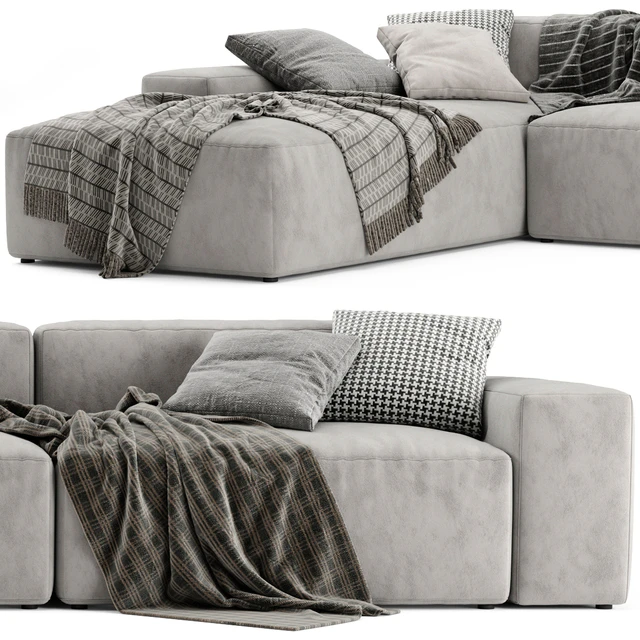 Jesse Daniel Chaise Longue Sofa — Descargar