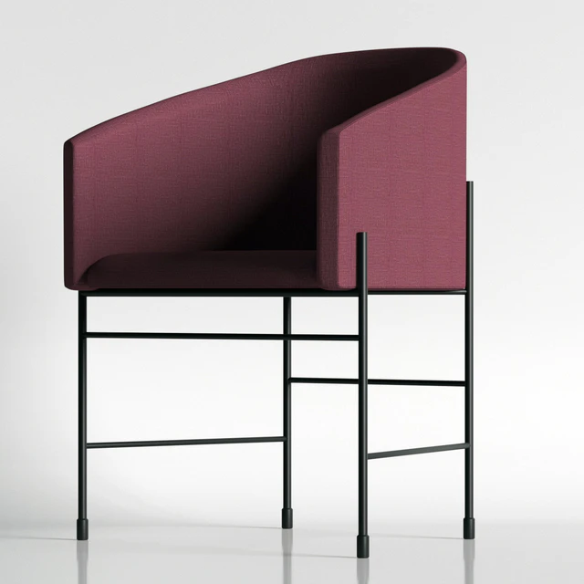 Furniture set / Covent chair and Karl-Johan table lamp by New Works — Скачать