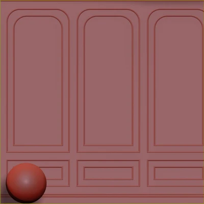 Decorative plaster with molding 33 — View 3