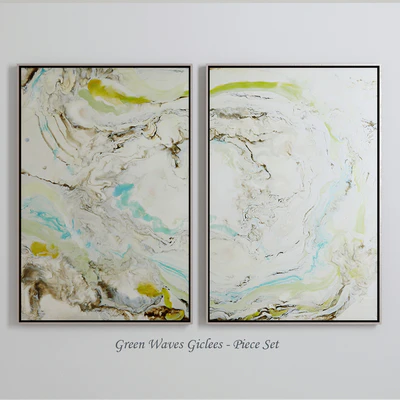 Collection of modern paintings (set-9) — Ver 3