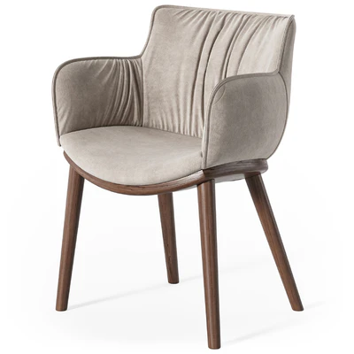 Cattelan Italia Rhonda wood armchair — Вид 1