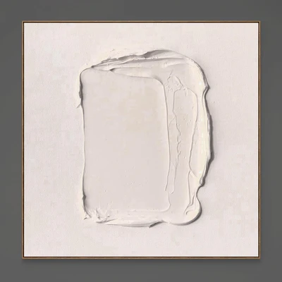 Plaster two square photo frames 38 — Ver 7
