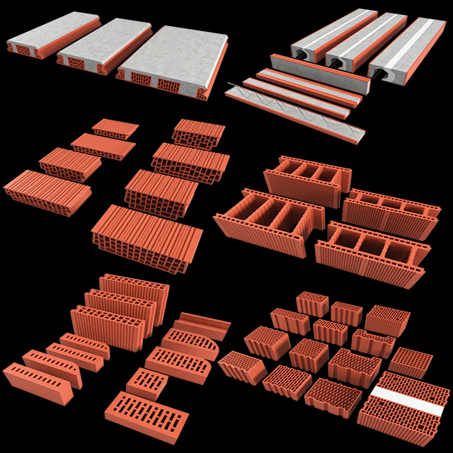 Set of ceramic blocks phoroterm — Descargar