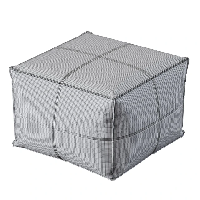 Cb2 / Leather Pouf — Descargar
