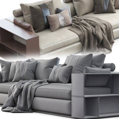 Flexform Sofa Groundpiece — Вид 3